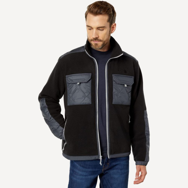 Куртка флисовая Royal Arch Full Zip Jacket M (Мужской; S; TNF Black/Vanadis Grey/Meld Grey)